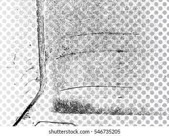 Grunge transparent Background . Isolated Texture Vector.Dust Overlay Distress Grain ,Simply Place illustration over any Object to Create grungy Effect . splattered , dirty,poster for your design.