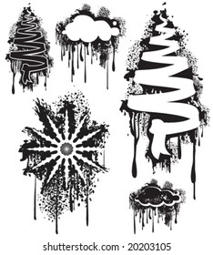 Copo de nieve de árbol grueso