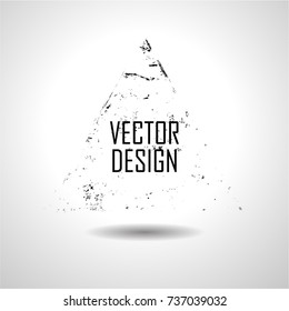 Grunge Triangle Collection. Banners, Can be used as Insignias,Logos,Icons,Labels, Frames or Badges. Retro shapes for Emblems.