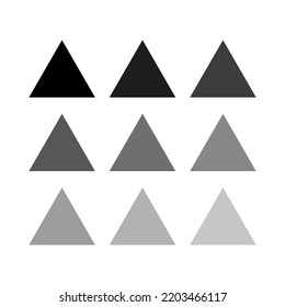 grunge triangles. Layout square. Vector illustration. Stock image.