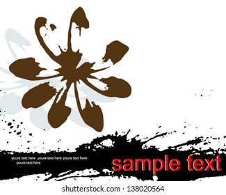 grunge Tropical Design