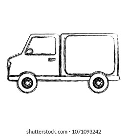 grunge trunk tranport delivery vehicle service