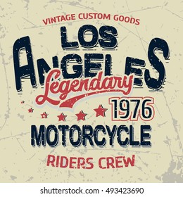 Grunge t-shirt graphic design, vintage print stamp, Sports wear typography emblem, Creative design, Vector