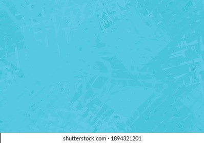 Grunge turquoise seamless. An abstract texture. Template for printing on fabric, Wallpaper. Chaotic repeating pattern. Pop art background