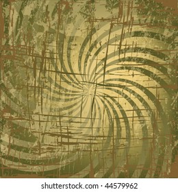 Grunge twirl background
