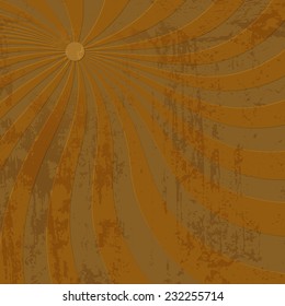 Grunge twirl rays abstract background, Vector background EPS 10