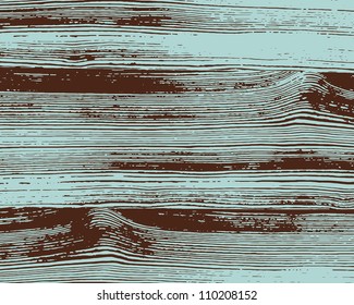 Grunge two colors wooden wall background. Vector illustration.