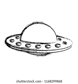 grunge ufo mystery object technology design