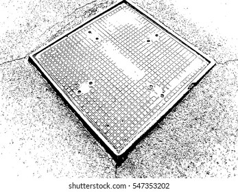 Grunge Urban Background. Asphalt Texture Vector.Dust Overlay Distress Grain ,Simply Place illustration over any Object to Create grungy Effect .abstract,splattered , dirty,poster for your design. 