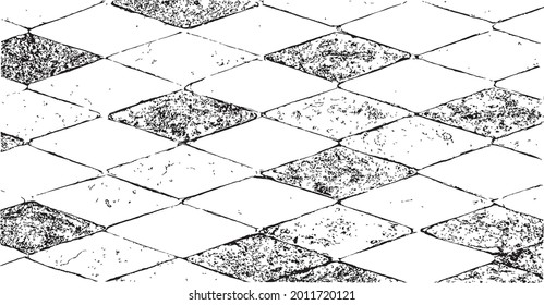 Grunge Urban Background. Dust Overlay Distress Grainy Grungy Effect. Distressed Backdrop Isolated Black on White Background. vector
