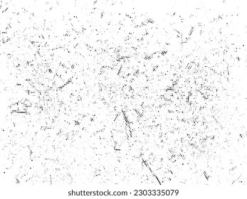 Borde el fondo urbano, textura. Grano superpuesto de polvo, efecto de grano. Abstracto salpicadura sucia, textura para tu diseño. Ilustración del vector