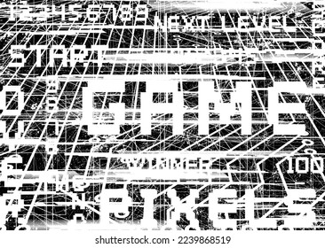Grunge urban background texture. Vector. Textured banner . Futuristic digital background. Grungy effect . Abstract,splattered , dirty,cyber punk poster for your design. 
