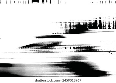 Grunge Urban Background. Texture Vector. Black and white Grunge texture. Distressed overlay texture. Grunge background. Abstract textured effect. Vector Illustration. 