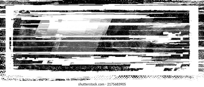 Grunge urban background. Vector. Textured banner . Futuristic digital background. Grunge effect . Abstract,splattered , dirty,cyber punk poster for your design. 