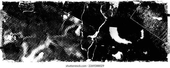 Grunge urban background. Vector. Textured banner . Futuristic digital background. Grungy effect . Abstract,splattered , dirty,cyber punk poster for your design. 