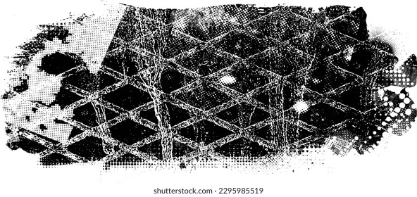 Grunge urban background. Vector. Textured banner . Futuristic digital background. Grungy effect . Abstract,splattered , dirty,cyber punk poster for your design. 