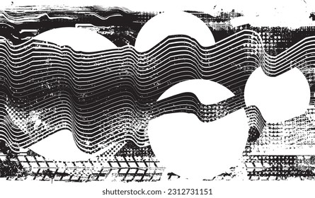 Grunge urban background. Vector. Textured banner . Futuristic digital background. Grungy effect . Abstract,splattered , dirty,cyber punk poster for your design. 