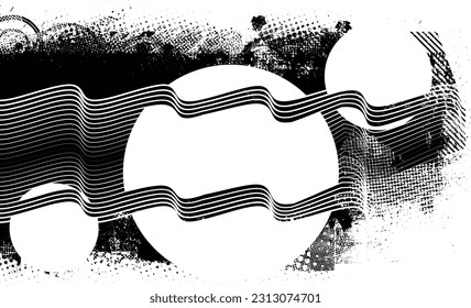Borroso fondo urbano. Vector. Cartel texturado. Fondo digital futurista. Efecto de niebla. Resumen, afiche salpicado, sucio, ciberpunk para tu diseño. 