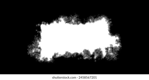 Fondo urbano grunge. Vector. Anuncio texturizado . Superponer forma de peligro .