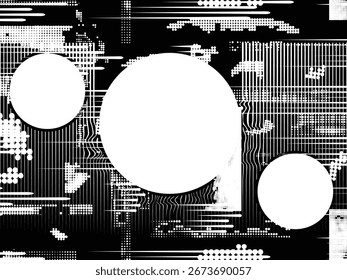 Grunge fondo urbano. Vector. Anuncio texturizado. Fondo digital futurista. Efecto Grungy. Abstractas, salpicado, oscuro, sucio, cyber punk cartel para su diseño.
