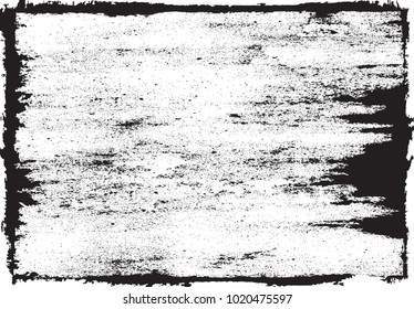 Grunge Urban Background.Overlay Distress Texture.Vector black and white texture template.