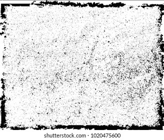 Grunge Urban Background.Overlay Distress Texture.Vector black and white texture template.