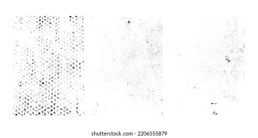 Grunge Urban Backgrounds Settexture Vectordust Overlay Stock Vector ...