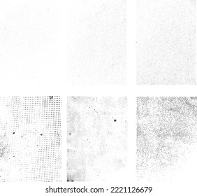 Grunge Urban Backgrounds set.Texture Vector.Dust Overlay Distress Grain ,Simply Place illustration over any Object to Create grungy Effect .abstract,splattered , dirty, texture for your design. 