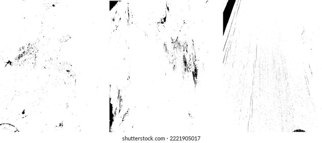 Grunge Urban Backgrounds set.Texture Vector.Dust Overlay Distress Grain ,Simply Place illustration over any Object to Create grungy Effect .abstract,splattered , dirty, texture for your design. 