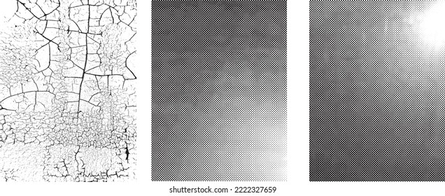 Grunge Urban Backgrounds set.Texture Vector.Dust Overlay Distress Grain ,Simply Place illustration over any Object to Create grungy Effect .abstract,splattered , dirty, texture for your design. 