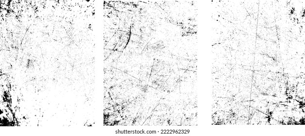 Grunge Urban Backgrounds set.Texture Vector.Dust Overlay Distress Grain ,Simply Place illustration over any Object to Create grungy Effect .abstract,splattered , dirty, texture for your design. 