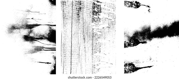 Grunge Urban Backgrounds set.Texture Vector.Dust Overlay Distress Grain,Simply Sitúe la ilustración sobre cualquier objeto para crear efecto ondulado .abstract,splattered, sucie, textura para su diseño. 