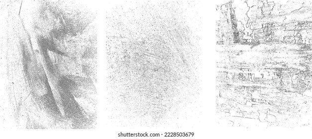 Grunge Urban Hintergründe set.Texture Vector.Dust Overlay Distress Grain , Einfach Illustration über jedes Objekt platzieren, um grungy Effekt .abstrakt, platziert , schmutzig, Textur für Ihr Design. 