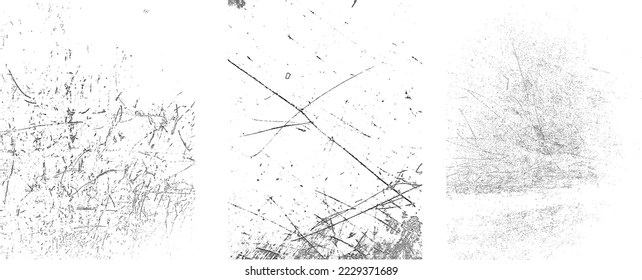 Grunge Urban Backgrounds set.Texture Vector.Dust Overlay Distress Grain ,Simply Place illustration over any Object to Create grungy Effect .abstract,splattered , dirty, texture for your design. 