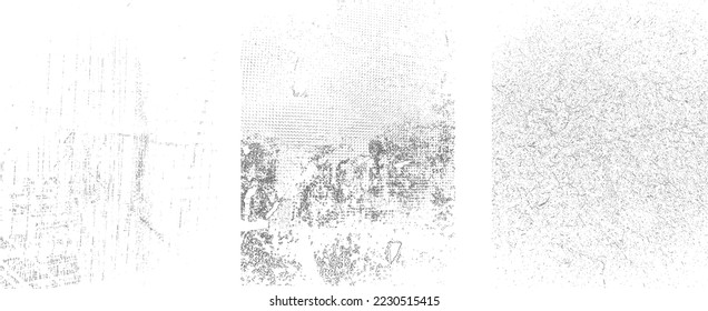 Grunge Urban Backgrounds set.Texture Vector.Dust Overlay Distress Grain ,Simply Place illustration over any Object to Create grungy Effect .abstract,splattered , dirty, texture for your design. 