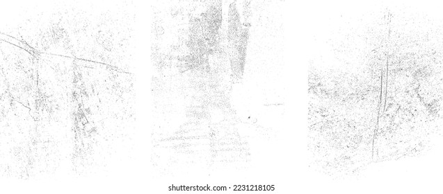 Grunge Urban Backgrounds set.Texture Vector.Dust Overlay Distress Grain ,Simply Place illustration over any Object to Create grungy Effect .abstract,splattered , dirty, texture for your design. 