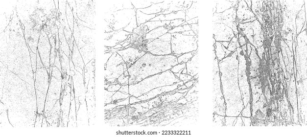 Grunge Urban Backgrounds set.Texture Vector.Dust Overlay Distress Grain ,Simply Place illustration over any Object to Create grungy Effect .abstract,splattered , dirty, texture for your design. 