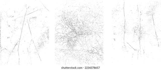 Grunge Urban Backgrounds set.Texture Vector.Dust Overlay Distress Grain ,Simply Place illustration over any Object to Create grungy Effect .abstract,splattered , dirty, texture for your design. 