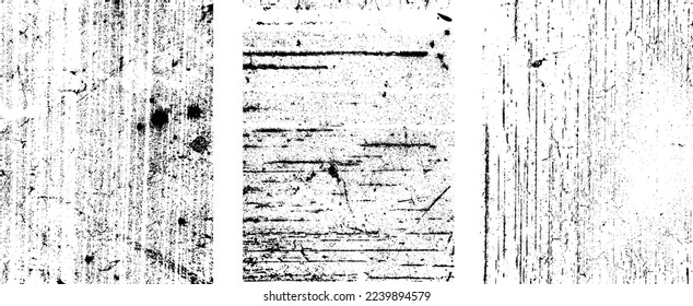 Grunge Urban Backgrounds set.Texture Vector.Dust Overlay Distress Grain ,Simply Place illustration over any Object to Create grungy Effect .abstract,splattered , dirty, texture for your design. 