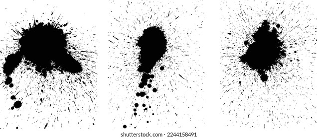 Grunge Urban Backgrounds set.Texture Vector.Dust Overlay Distress Grain ,Simply Place illustration over any Object to Create grungy Effect .abstract,splattered , dirty, texture for your design. 