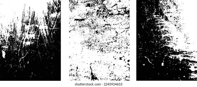 Grunge Urban Backgrounds set.Texture Vector.Dust Overlay Distress Grain ,Simply Place illustration over any Object to Create grungy Effect .abstract,splattered , dirty, texture for your design. 