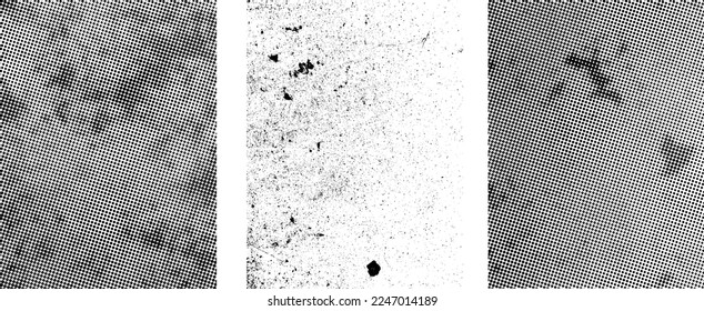 Grunge Urban Backgrounds set.Texture Vector.Dust Overlay Distress Grain ,Simply Place illustration over any Object to Create grungy Effect .abstract,splattered , dirty, texture for your design. 