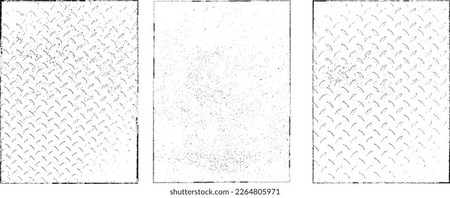 Grunge Urban Backgrounds set.Texture Vector.Dust Overlay Distress Grain ,Simply Place illustration over any Object to Create grungy Effect .abstract,splattered , dirty, texture for your design. 