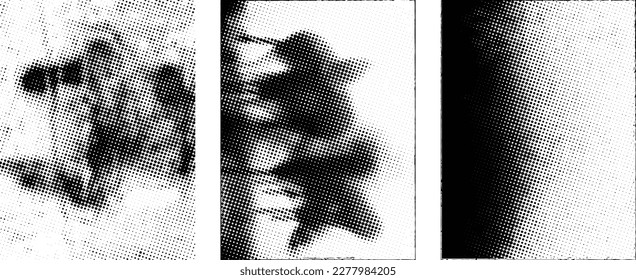 Grunge Urban Backgrounds set.Texture Vector.Dust Overlay Distress Grain ,Simply Place illustration over any Object to Create grungy Effect .abstract,splattered , dirty, texture for your design. 