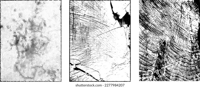 Grunge Urban Backgrounds set.Texture Vector.Dust Overlay Distress Grain ,Simply Place illustration over any Object to Create grungy Effect .abstract,splattered , dirty, texture for your design. 