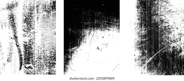 Grunge Urban Backgrounds set.Texture Vector.Dust Overlay Distress Grain,Simply Sitúe la ilustración sobre cualquier objeto para crear efecto ondulado .abstract,splattered, sucie, textura para su diseño. 