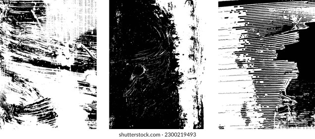 Grunge Urban Backgrounds set.Texture Vector.Dust Overlay Distress Grain ,Simply Place illustration over any Object to Create grungy Effect .abstract,splattered , dirty, texture for your design. 