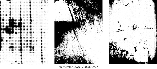 Grunge Urban Hintergründe set.Texture Vector.Dust Overlay Distress Grain , Einfach Illustration über jedes Objekt platzieren, um grungy Effekt .abstrakt, platziert , schmutzig, Textur für Ihr Design. 