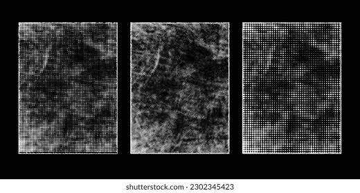 Grunge Urban Backgrounds set.Texture Vector.Dust Overlay Distress Grain ,Simply Place illustration over any Object to Create grungy Effect .abstract,splattered , dirty, texture for your design. 