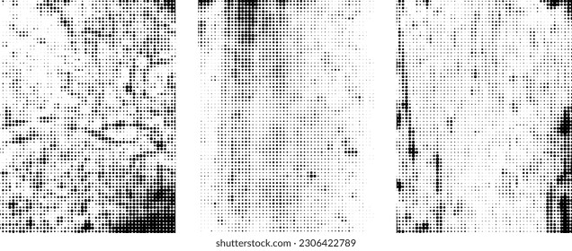 Grunge Urban Backgrounds set.Texture Vector.Dust Overlay Distress Grain ,Simply Place illustration over any Object to Create grungy Effect .abstract,splattered , dirty, texture for your design. 